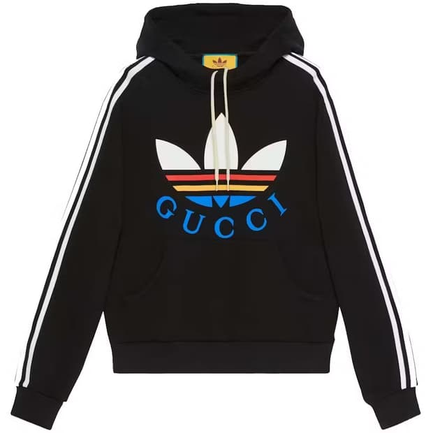 구찌 × 아디다스 콜라보 후드티 xl