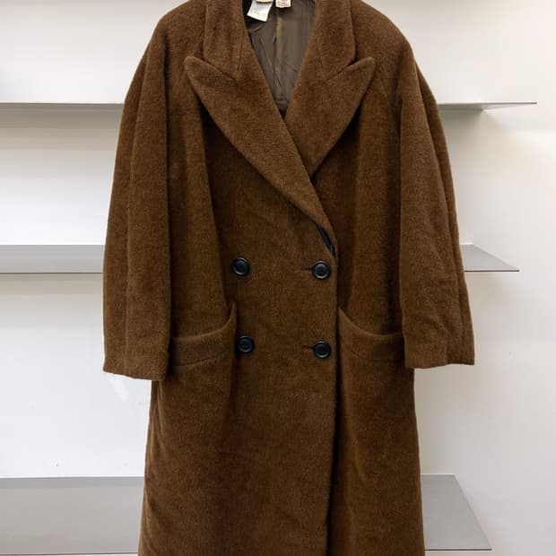 크리지아 90s 이탈리아 모헤어 코트