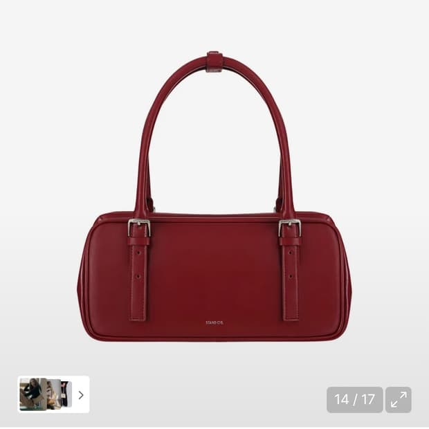 (새상품)스탠드오일 Square Bowling Bag · 스퀘어 볼링백