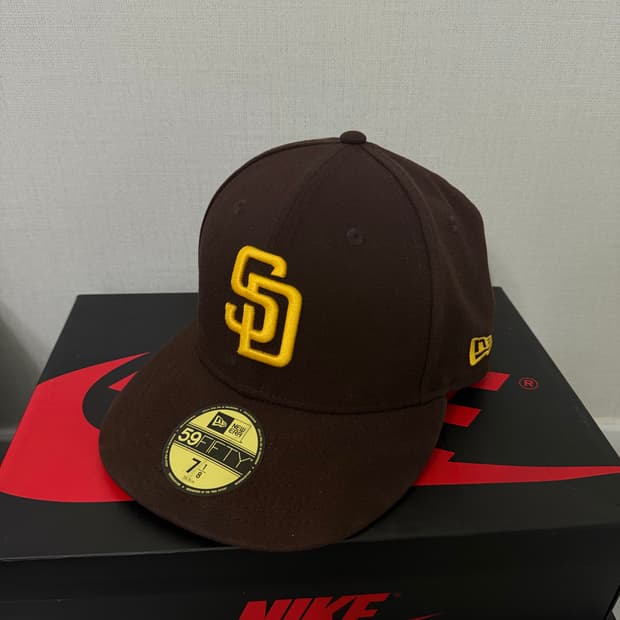 뉴에라 샌디에이고 파드리스 59fifty 캡 7 1/8