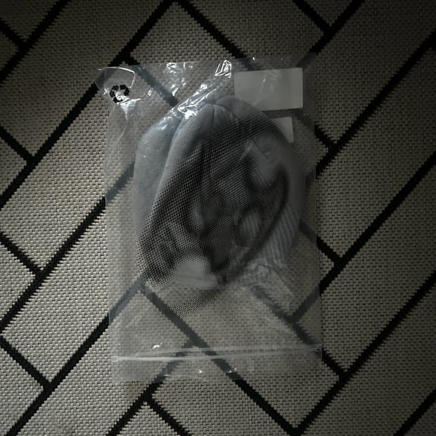 산산기어 바이너리 비니 그레이 - 23FW