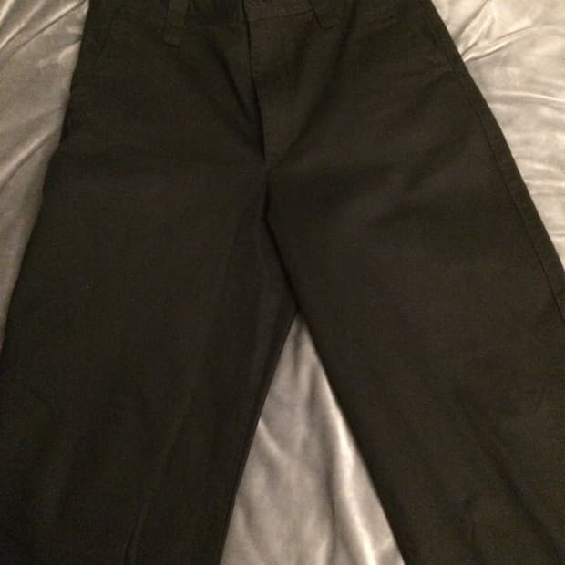 유니클로 와이드핏치노팬츠