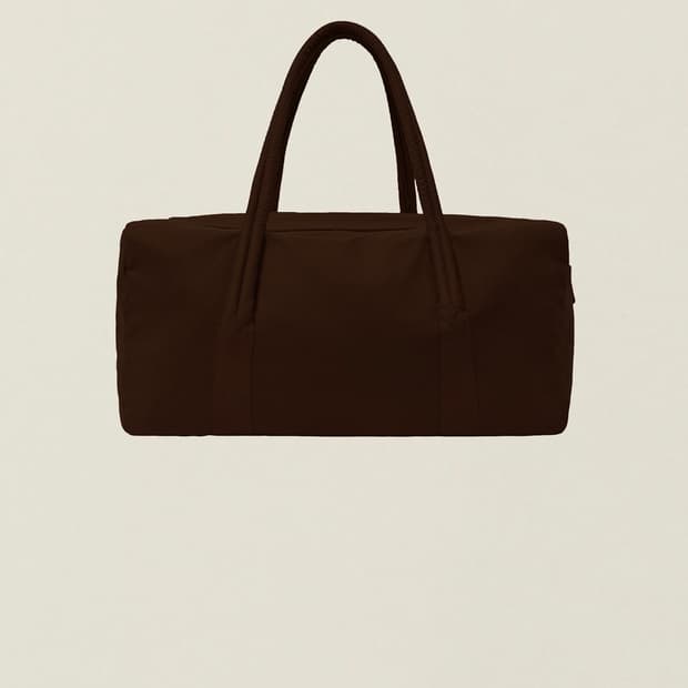 EE GARMENT DYEDDUFFLE BAG (LARGE)BROWN