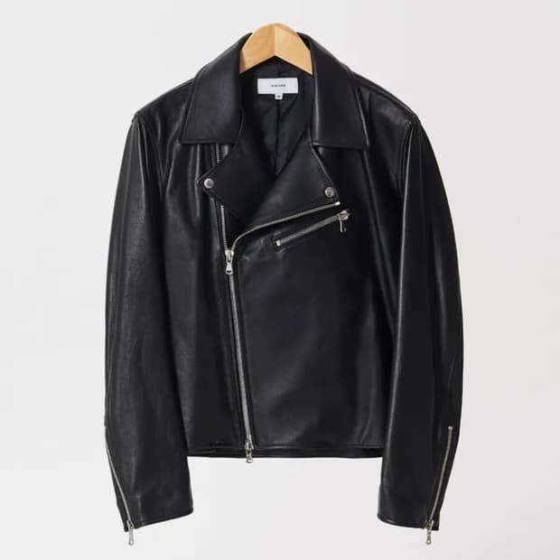 ox스튜디오 램스킨 라이더 자켓 46