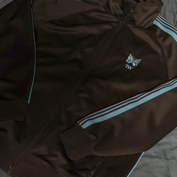니들스 x 히스테릭 글래머 TW  트랙자켓 브라운 L