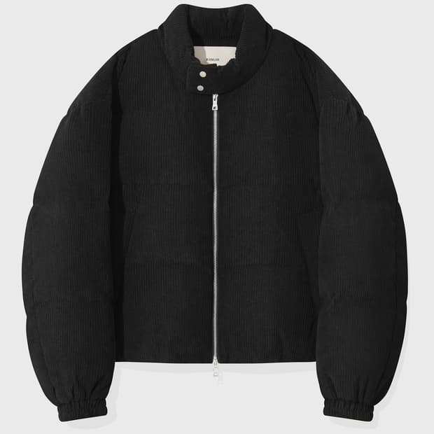 키뮤어 코듀로이 헤링턴 RDS 다운점퍼