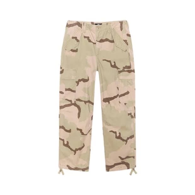 스투시 밀리터리 카고팬츠 립스탑