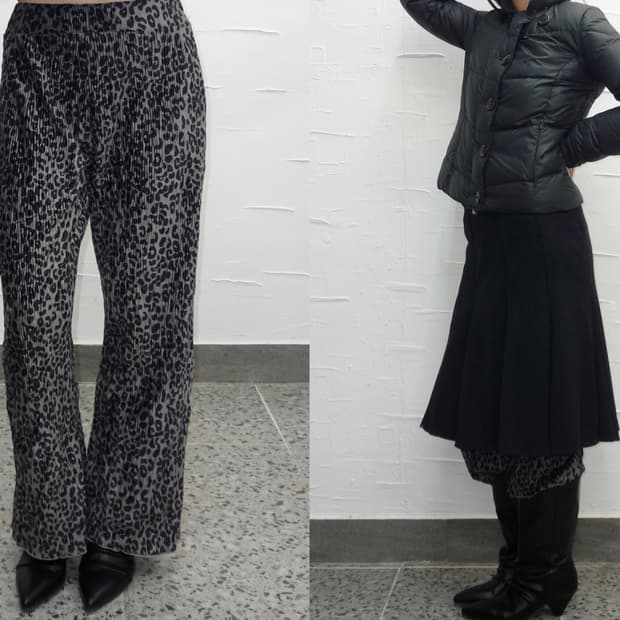 leopard pattern leggings