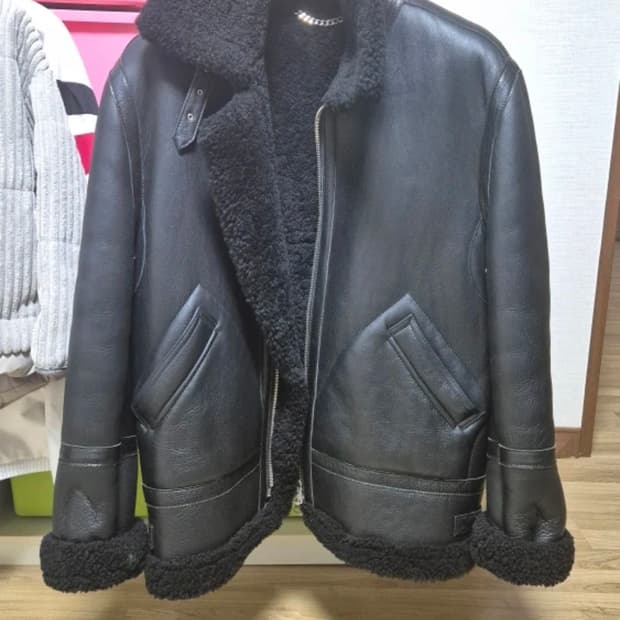 페라라 코리아 양가죽 무스탕