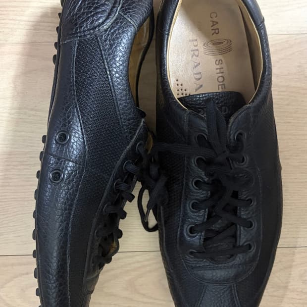 Car shoe for Prada 00s low flat shoes 8