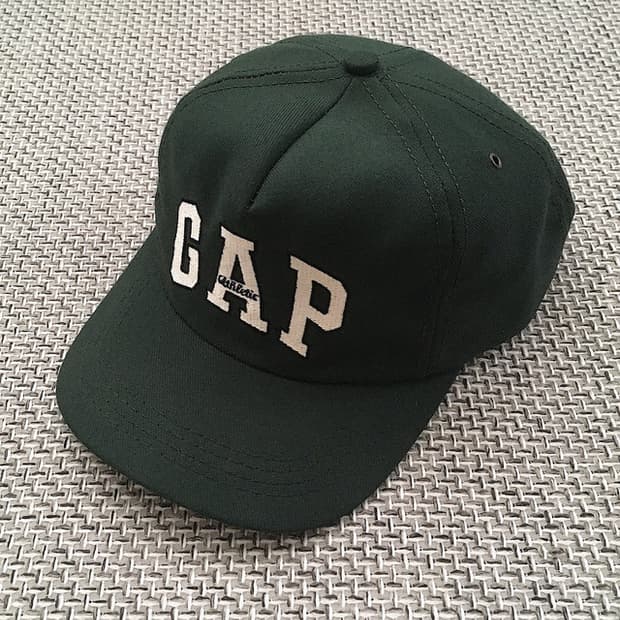 90s USA made spell-out wool blended caps