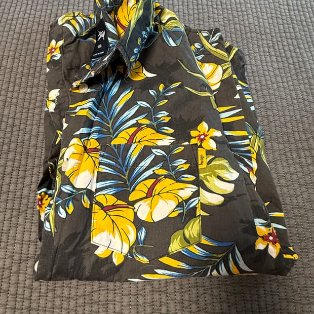 스투시 하와이안 셔츠 S