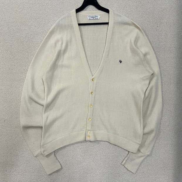 (XL) 크리스찬 디올 CD 자수 가디건