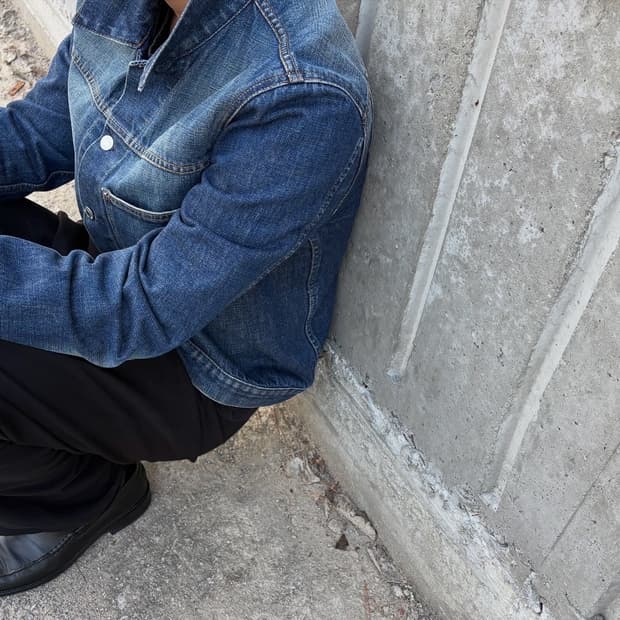 헬무트랭 데님자켓