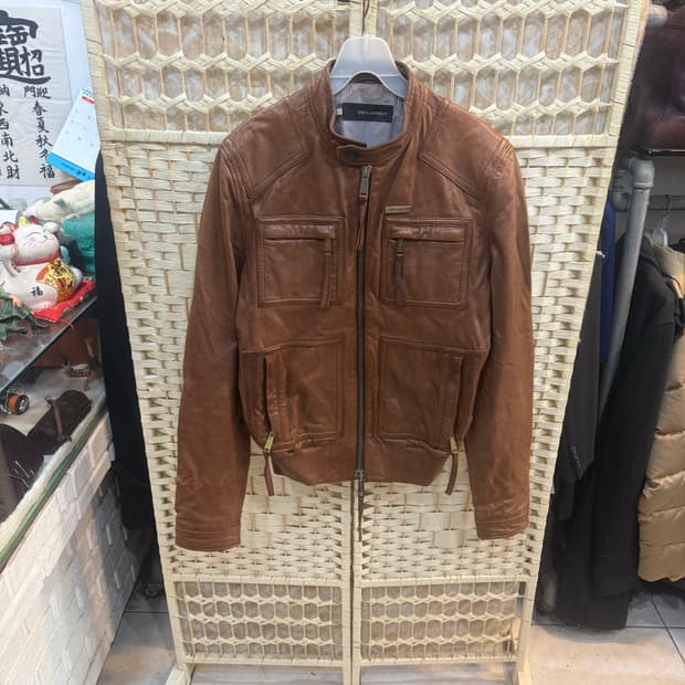 48/95 정품 디스퀘어드2 가죽자켓 팝니다