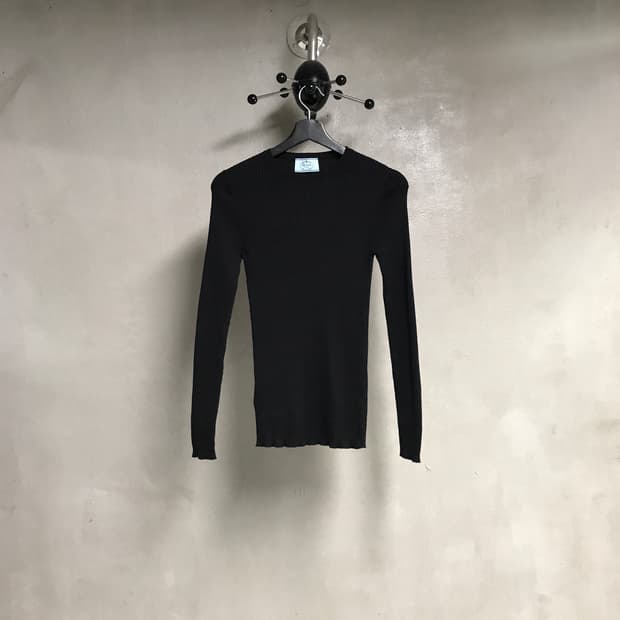 프라다 니트 블랙 38(W)