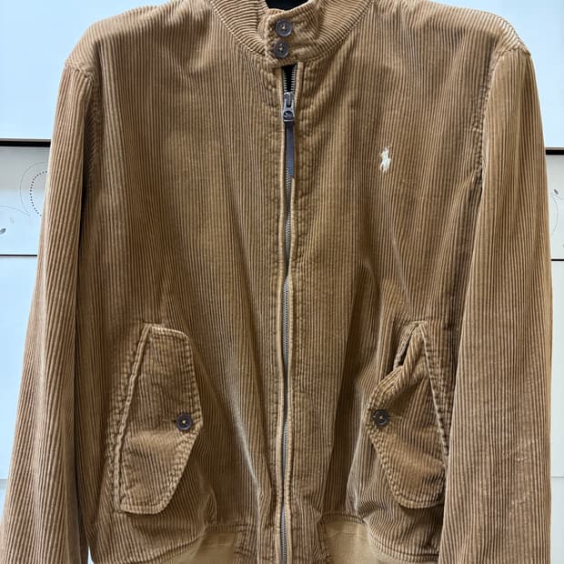 [M] 폴로 랄프로렌 코듀로이 바라쿠다 자켓 베이지