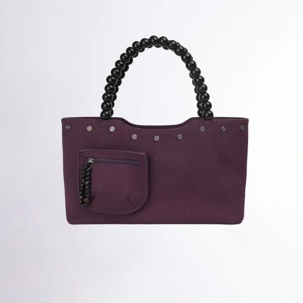 스컬프터 우드 비즈 백