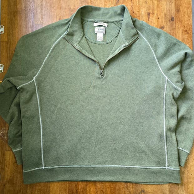 L.L.Bean 엘엘빈 반집업 니트 XL ~XXL 일본 발매