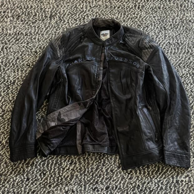 할리데이비슨 남자 가죽자켓
