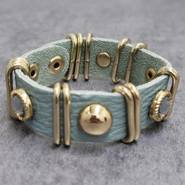 vintage leather bracelet