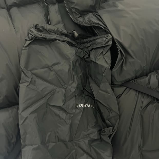 브라운야드 에베레스트 다운 블랙 5사이즈