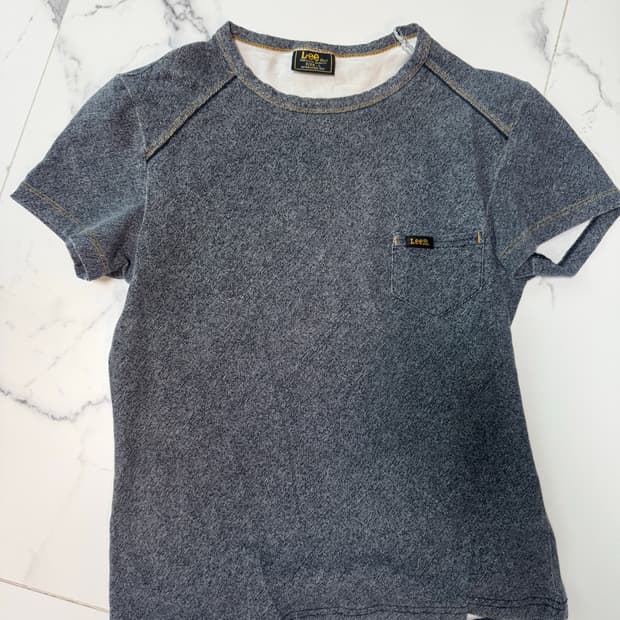 Lee 빈티지 데님 반팔티셔츠 L