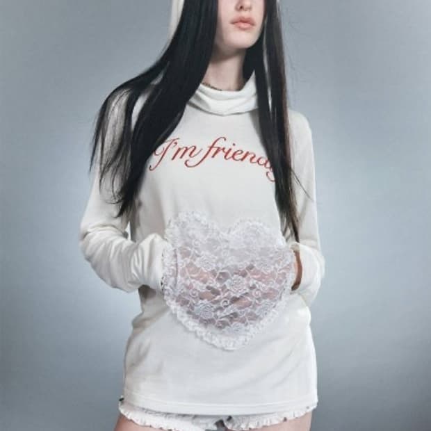 스컬프터 캐스퍼 하트레이스 롱슬리브후드 M