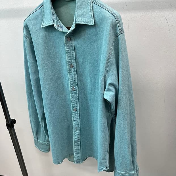 110)  타임 20ss 데님셔켓