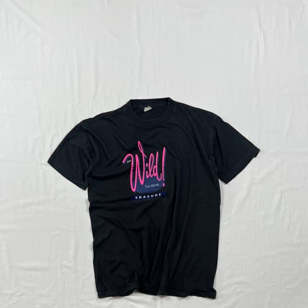80‘s 이레이저 wild 89-90 투어 반팔티
