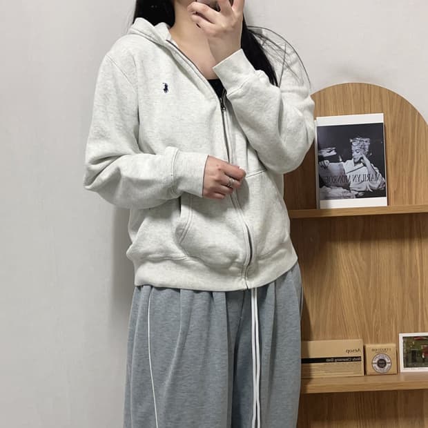 [정품] 폴로 그레이 / 네이비포니 기모 후집 [ XL ]