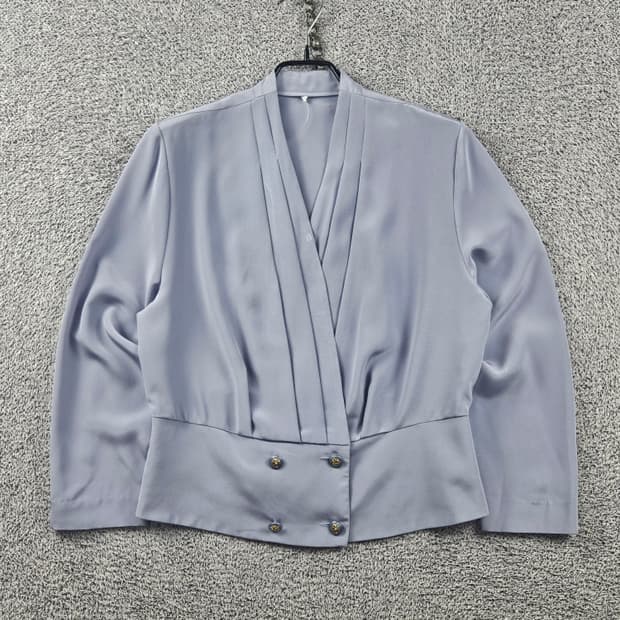 빈티지 랩 셔링 로브 블라우스 셔츠 ( 11 ) / 11246