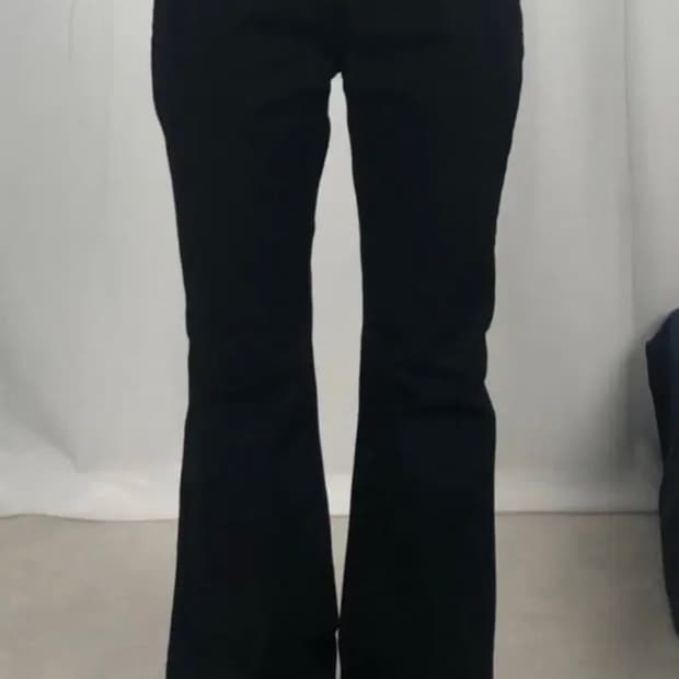 OOTJ 부츠컷 팬츠 블랙