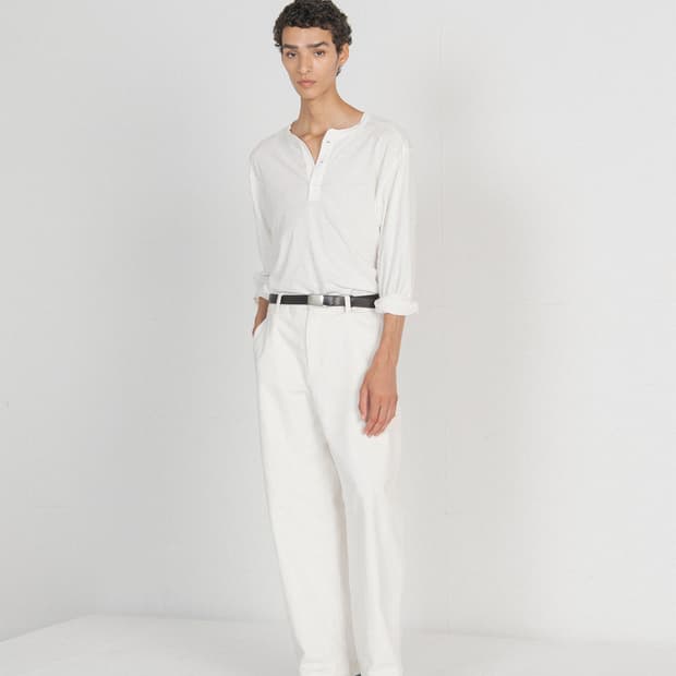 [4] 브라운야드 워시드 필드 팬츠 에크루색상