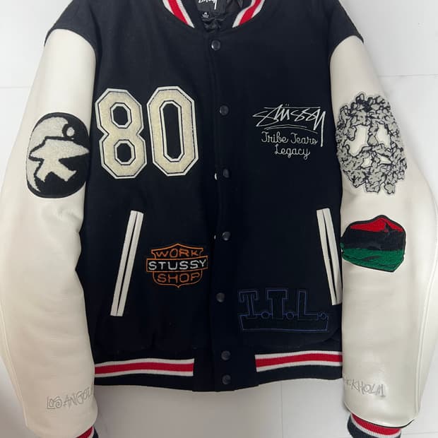 스투시 아워레가시 바시티 자켓 M