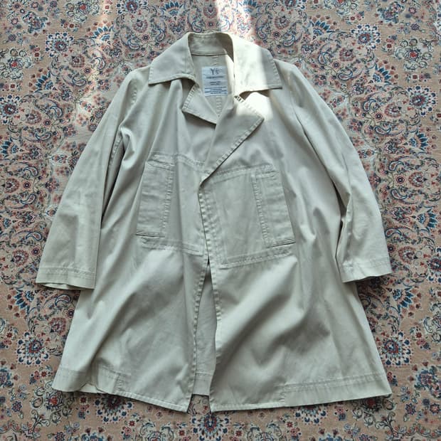 요지야마모토 오버핏 코트