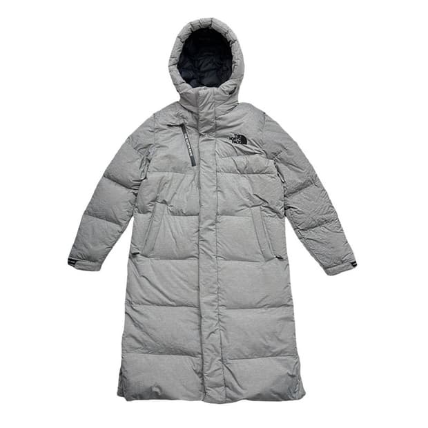 노스페이스 롱패딩 슈퍼 에어 다운 그레이 M