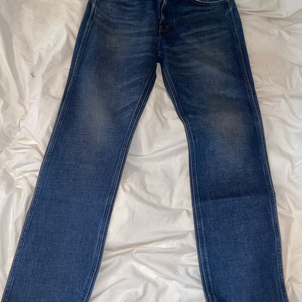 Celine stone washed denim