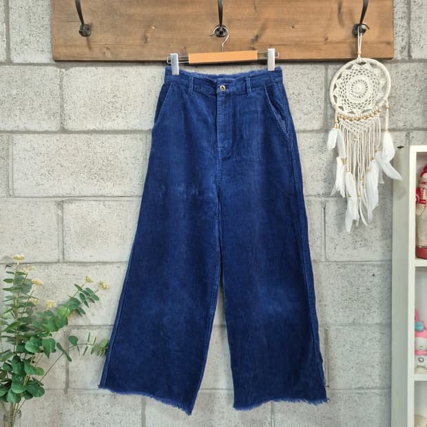 니코앤드  와이드코듀로이 팬츠