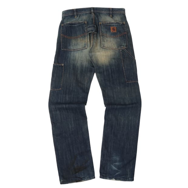 칼하트 재팬 워시드 카펜터 데님팬츠