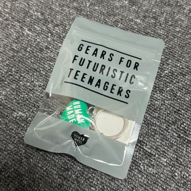 휴먼메이드 하트 러버 키링