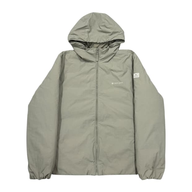 스노우피크 시티캠퍼 경량 다운 패딩 자켓 올리브 카키 XL 105