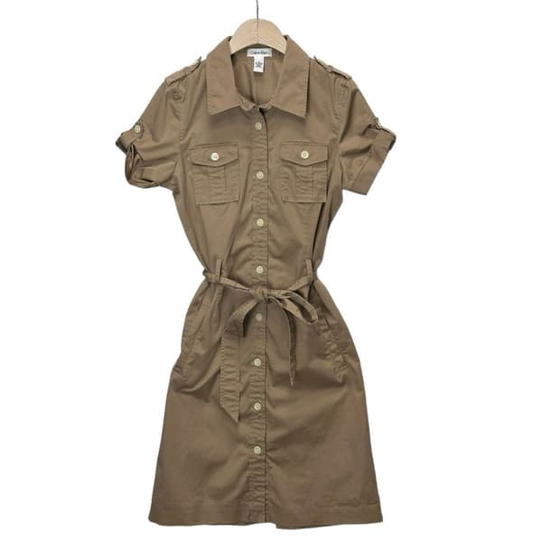 6 켈빈클라인 코튼 원피스