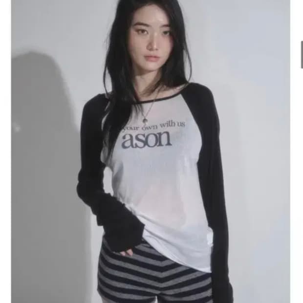 애즈온 SORBET LONG SLEEVE 슬리브