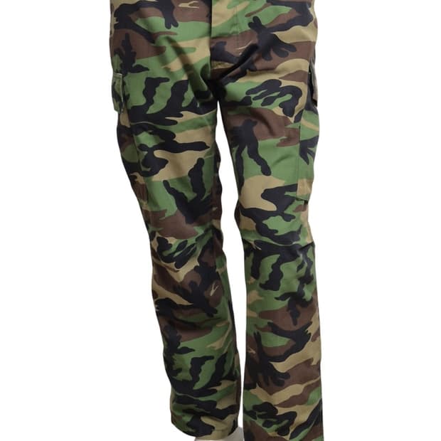 국군 구형 후기형 얼룩무늬 동계 전투복 바지 팬츠 하의 (M)