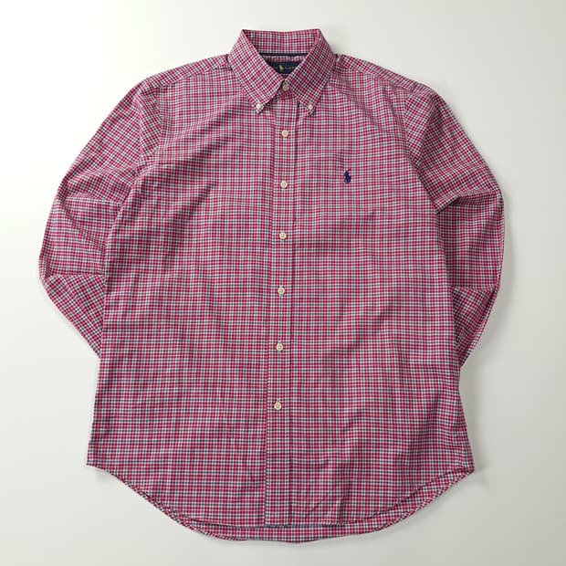 CK250 M 폴로 핑크 스몰타탄체크 셔츠 남방