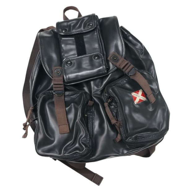 LUGGAGE LABEL 러기지 라벨 요시다 포터 라이너 PVC 백팩