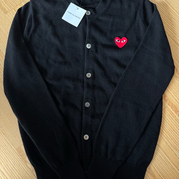 꼼데 가디건
