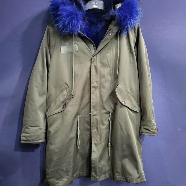 폭스 베스트 야상 후드자켓