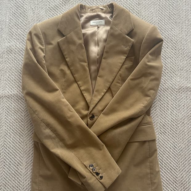 드리스반노튼 코튼블레이저